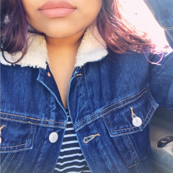 Sherpa Denim Jacket - Picture 1 of 5